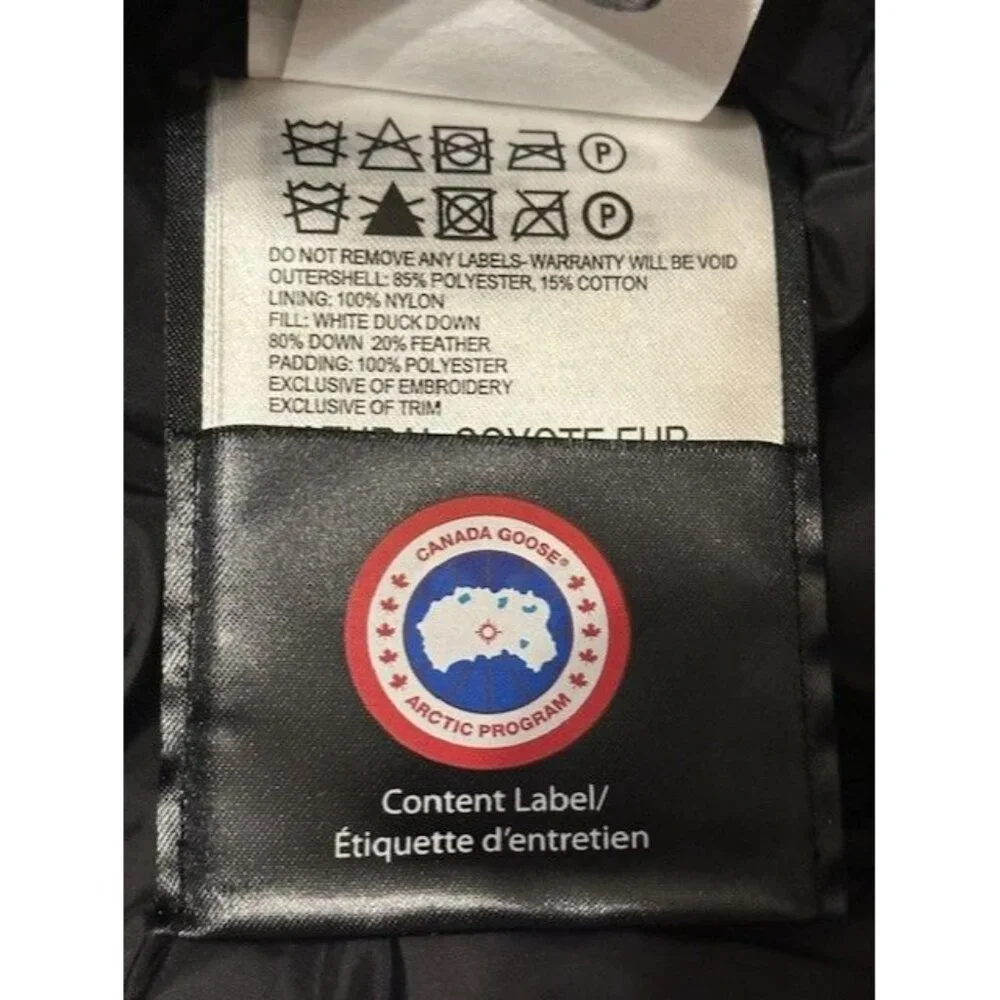 Canada Goose Trillium Parka Graphite Jacket Coat Womens‎ Small New w/o Tags - Picture 12 of 16
